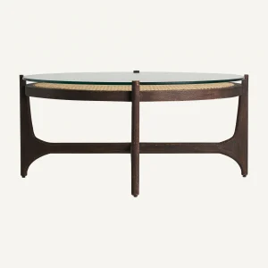 Mesa De Centro Nossen en Color Marrón