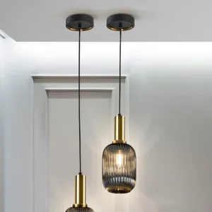 Norma Lamp 1 Luz Gris Smoke