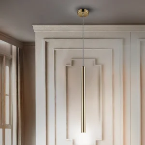 Lampara Varas Oro 1 Luz