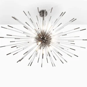 Lampara 9 Luces Evasion Cromo Dimable