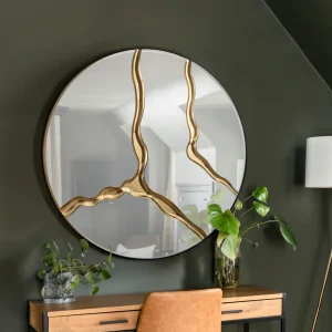 Surcos Espejo Pan De Oro D100