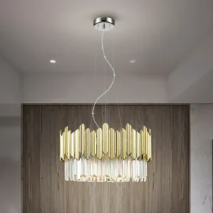 Tiara Lampara 6L Cromo Oro