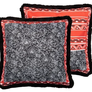 Cojin Classic Geometria Velvet 45x13x45 Cm