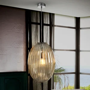 Ovila Lamp 1 Luz Coñac 30Ø