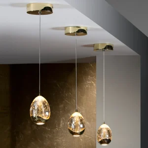 Lampara Rocio 1 Led Oro