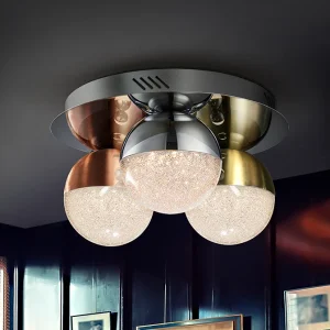 Plaf.3 Luces Led Sphere Colorø30Dimable