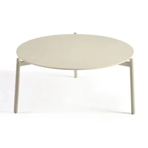 Mesa de centro para exterior aluminio y cerámica