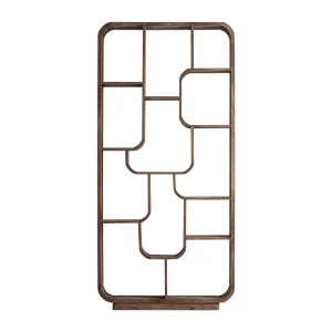 Estanteria Flow en madera de mango marrón marrón – Estilo Contemporáneo