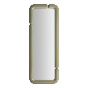 Espejo Stage en madera dm verde verde – Estilo Contemporáneo