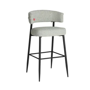 Taburete Merano en poliéster tonos verdes – Estilo Contemporáneo