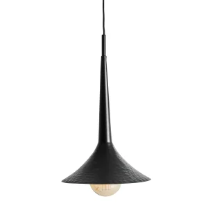 Lámpara de Colgar Mondher en hierro negro – Estilo Contemporáneo