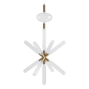 Lámpara de Colgar en cristal transparente – Estilo no definido