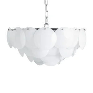 Lámpara de Colgar en cristal marfil – Estilo no definido