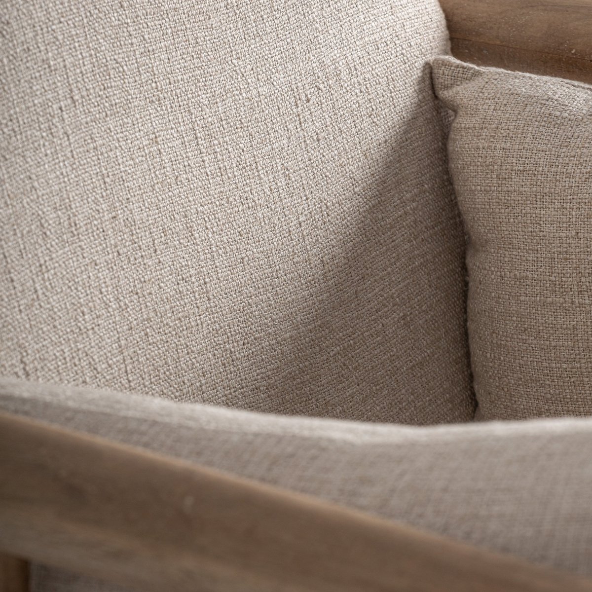 Sillón Grebin en madera abedul marrón – Estilo Contemporáneo - Imagen 7