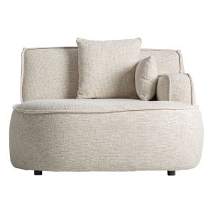 Módulo Sofá Esquinero Shol en poliéster beige – Estilo Contemporáneo