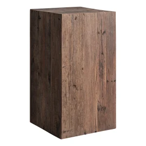 Módulo Barra de Bar Landshut en madera recuperada marrón – Estilo rústico