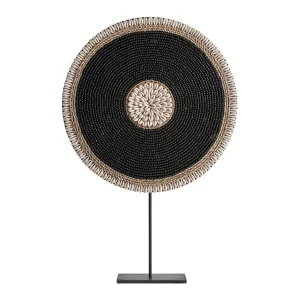 Figura Decorativa en bambú tonos neutros – Estilo Contemporáneo